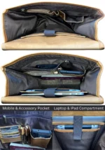 Genuine Leather Backpack Bag - Image 7