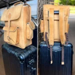 Genuine Leather Backpack Bag - Image 4