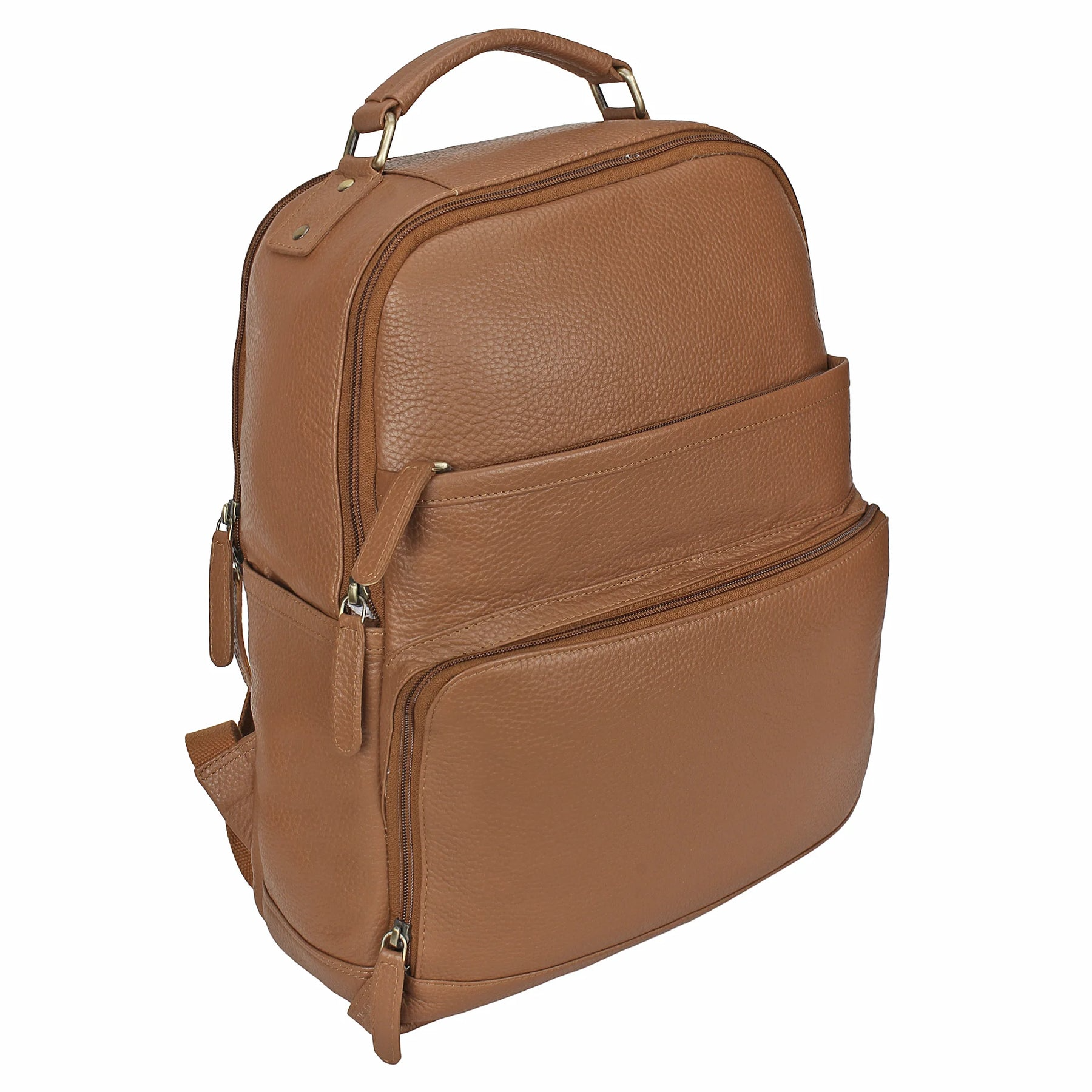 Genuine Leather Travel Backpack for Men Women - Image 8