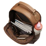 Genuine Leather Travel Backpack for Men Women - Image 3
