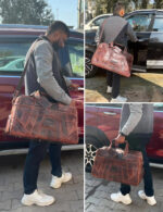 Maverick Adventure Leather Duffle Bag - Image 7